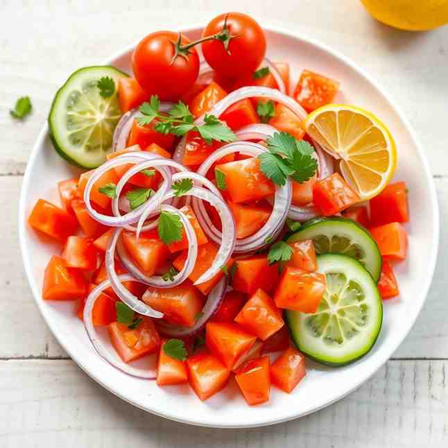 Goen Hogay - Best Tomato Onion Cucumber Salad Recipe